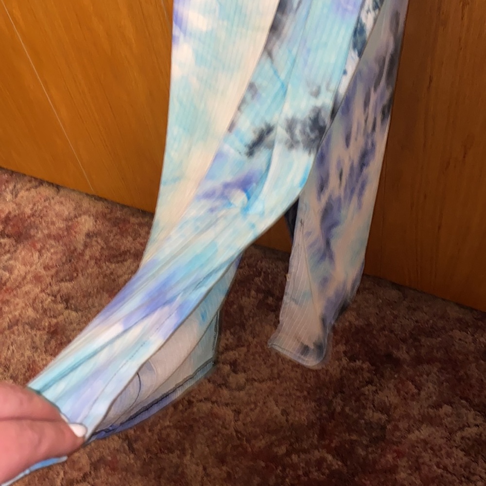 Tye Dye Ribbed Button Down Dress - Picture 8 of 10